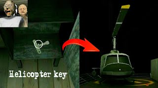 How to find & Use the Helicopter Key ( Granny Chapter 2 Update )