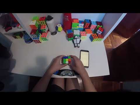 Rubik's Cube solved in 11 seconds at 11:11:11 on 11/11