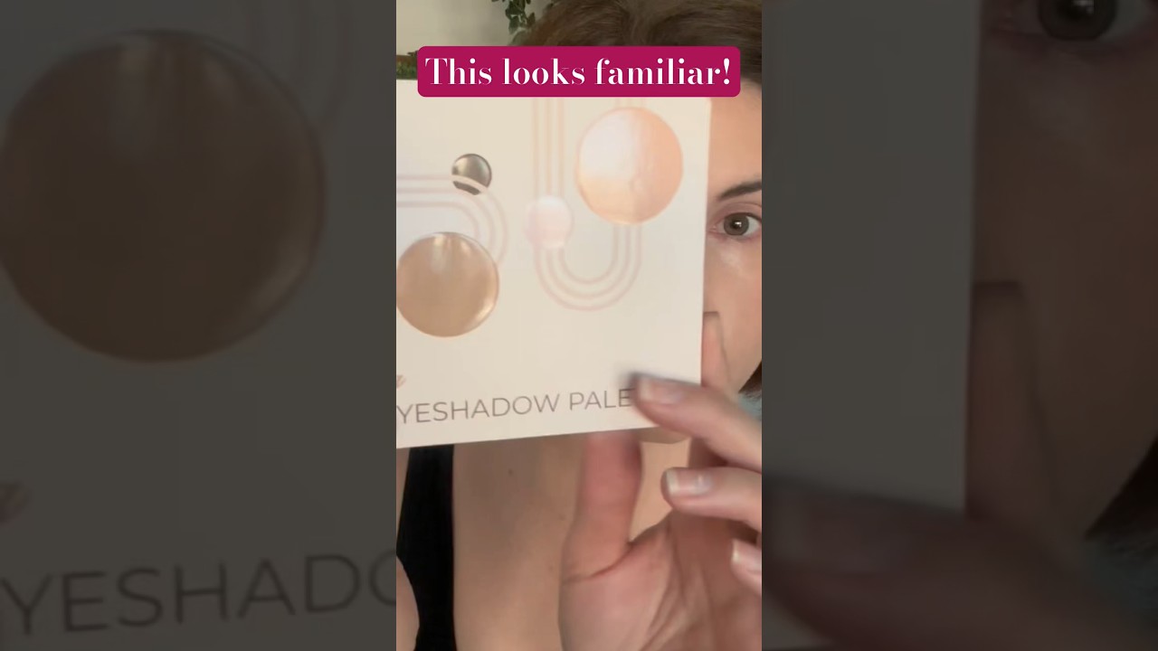 Trying the Lamora Nude Eyeshadow palette!  #makeupdupes #shorts