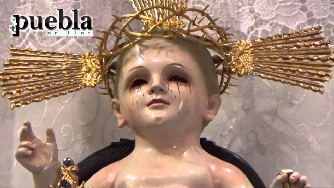 Celebran al Santo Niño Cieguito en Puebla - YouTube