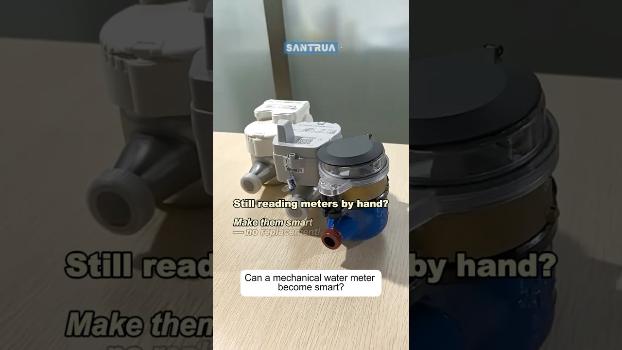 How to Turn Any Mechanical Water Meter into a Smart Meter in Seconds!