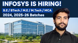 INFOSYS Mass Hiring Freshers || Infosys Hiring Freshers 2026 | Final Year & Graduates Eligible