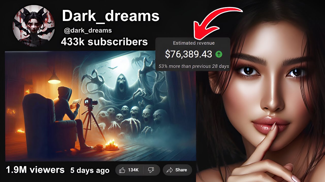 How I Made an ADDICTIVE Faceless Channel Using Only AI Tools! (GENIUS ...