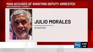 Man arrested after allegedly shooting Breckinridge County Sheriff’s deputy