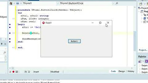 String Manipulation Procedures - Delphi tutorial (Part 62)