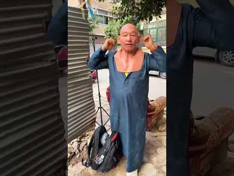 مقلب لما سامح يلبس راجل عجوز وكانت الصدمة في النهاية 