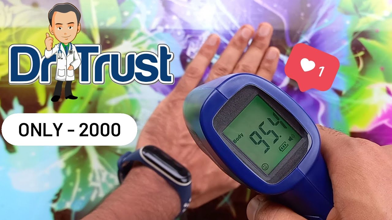 Dr Trust Infrared Thermometer Gun 610 | Amey Chavan