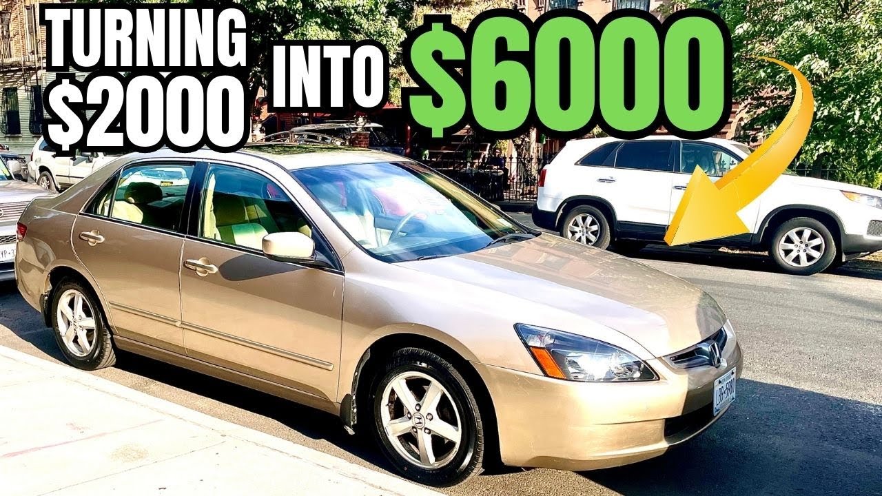 How To FLIP A CAR 2005 Honda ACCORD YouTube