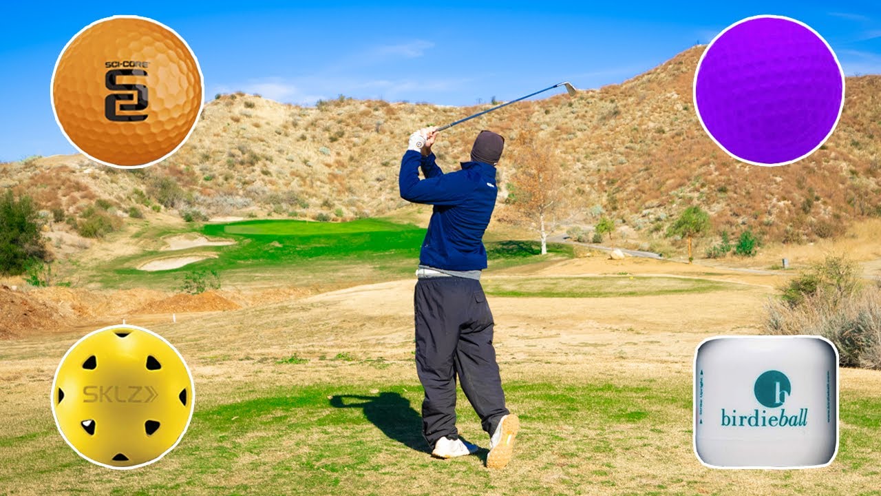 Pro with Limited Flight Balls VS Amateur Golfer YouTube