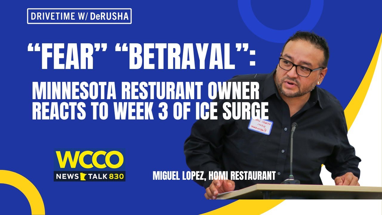 "Fear" "Betrayal": St. Paul's Homi Mexican Restaurant Owner Reacts To ICE Surge