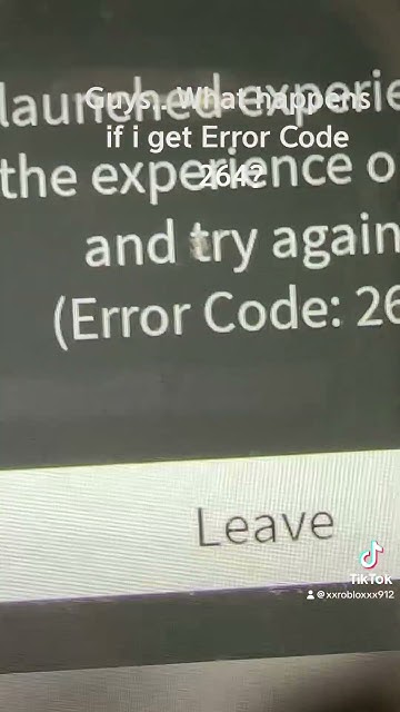 What happens if i get Error Code 264? - YouTube