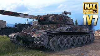 «Объект 260» в одиночку против 7 врагов - World of Tanks