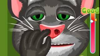 Talking Tom Pluck Nose Hair Game Walkthrough screenshot 5