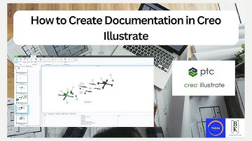 How to Create Documentation in Creo Illustrate I Mechanical Engineering I BK Engineering