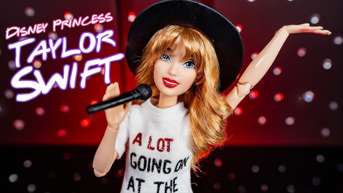 What would Taylor Swift's Lover outfit look like on a LEGO minidoll? 💖  doll repaint & custom build 