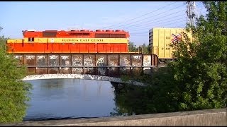FEC Freight Train 1495