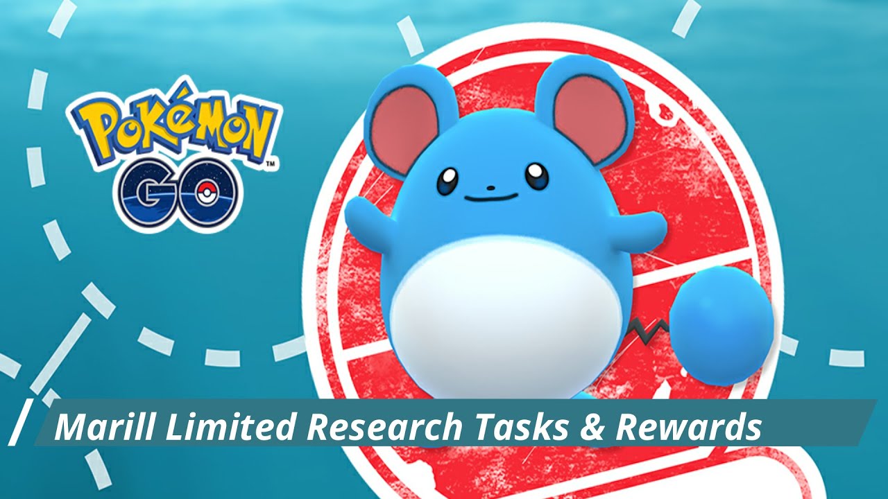 Marill Limited Research Event tasks | Pokemon Go | Marill Limited Research
