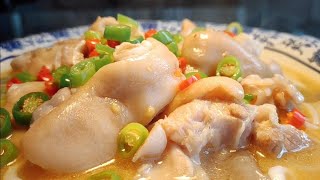 廚師長教你【酸湯豬蹄】的家常做法，酸辣開胃，豬蹄軟糯