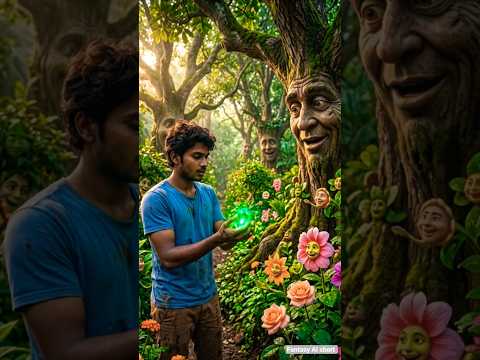 🔥 Sonu Ko Mili Jadui Naagmani Aur Ped Paudhe Baat Karne Lage 😱🌿 #ai #magicalstory #naagmani #shorts