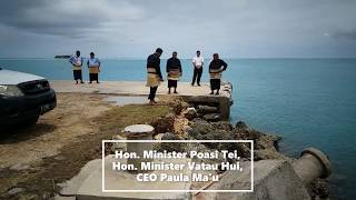 Post Tropical Cyclone Tino official visit to Niua Toputapu Island