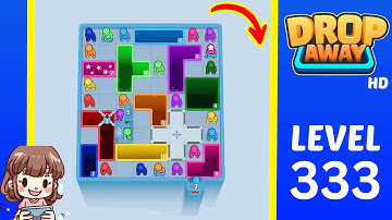 Drop Away Level 333 Solution Walkthrough