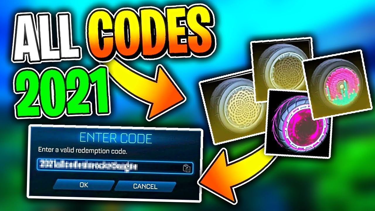 ALL 2021 FREE Redeem Codes In Rocket League! YouTube