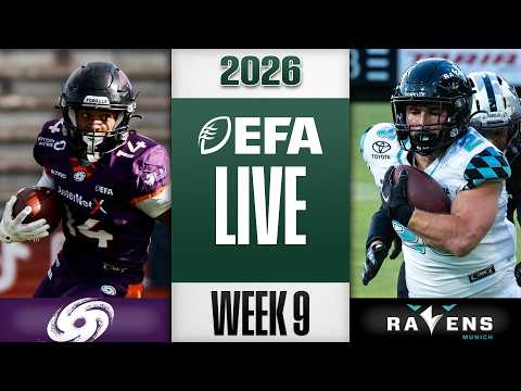 Frankfurt Galaxy at Munich Ravens LIVE GAME | EFA Season 2026 Week 9
