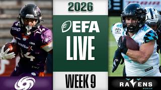 Frankfurt Galaxy at Munich Ravens LIVE GAME | EFA Season 2026 Week 9 Frankfurt Galaxy at Munich Ravens LIVE GAME | EFA Season 2026 Week 9