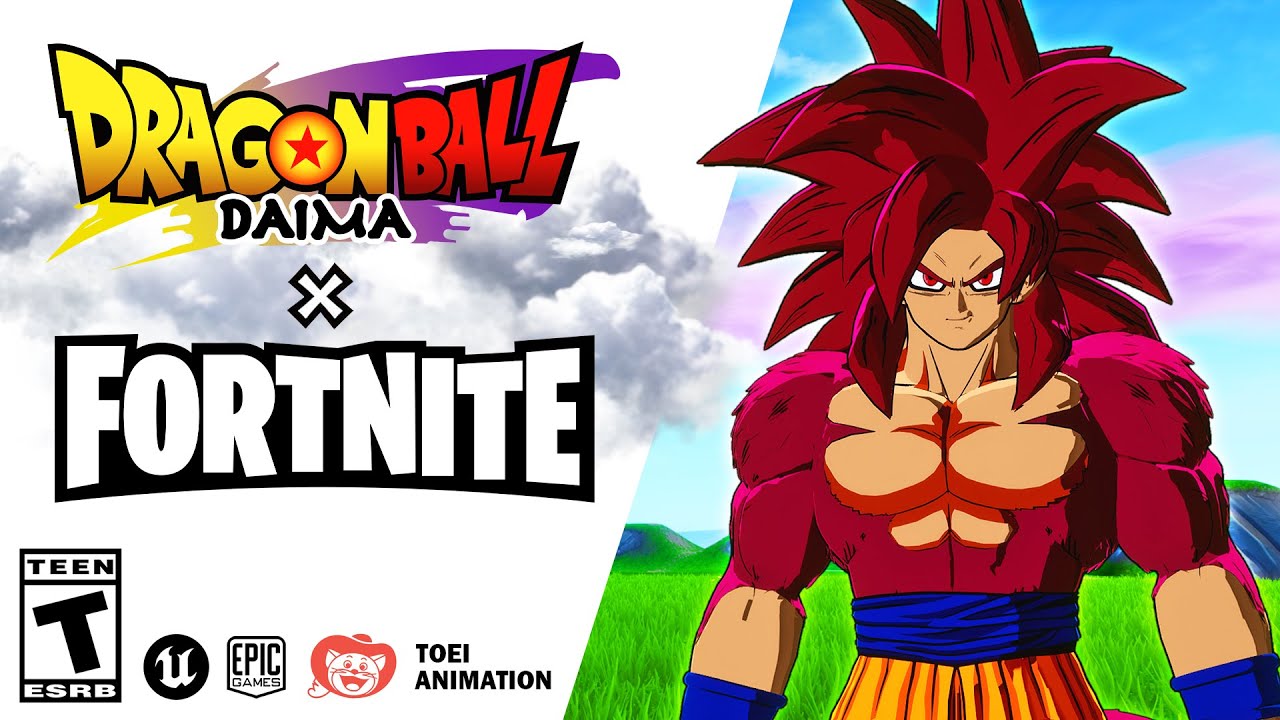 NEW DRAGON BALL DAIMA X FORTNITE CHARACTERS YouTube
