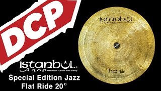 Istanbul Agop Special Edition Jazz Flat Ride Cymbal 20 1760 grams