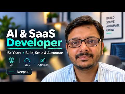 Deepak | Senior Full Stack Developer & AI Engineer | Upwork Introduction