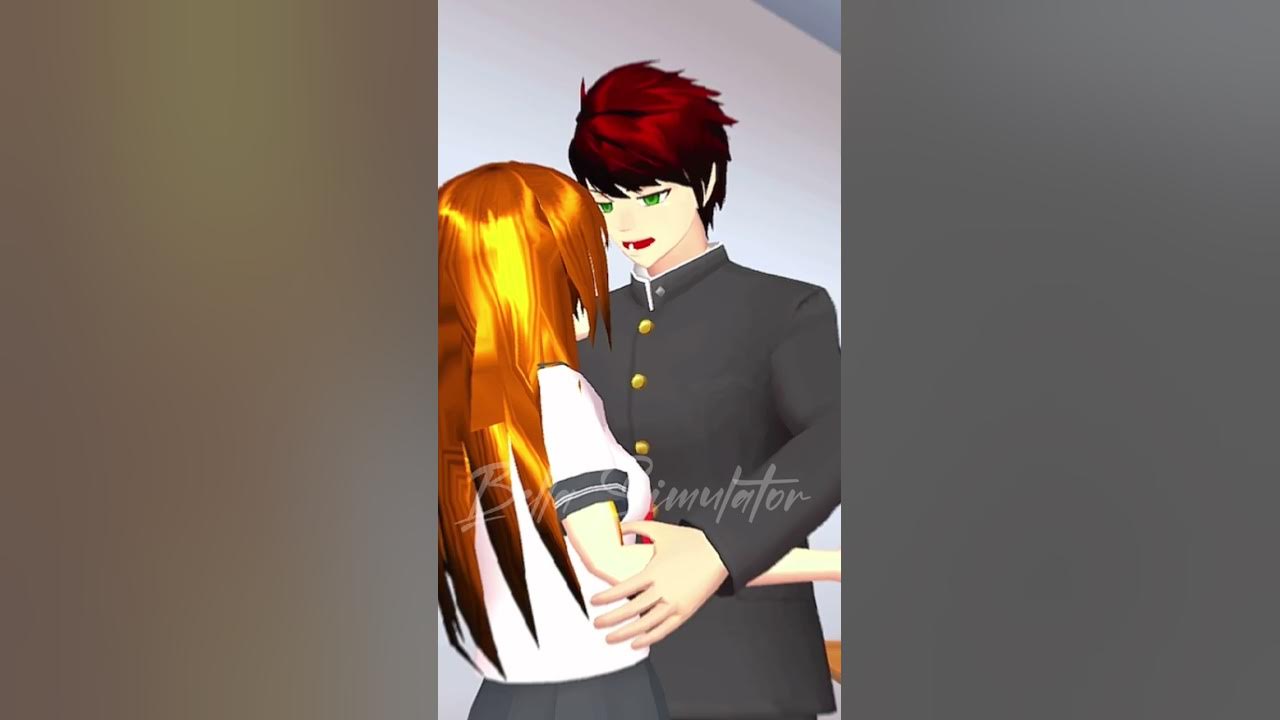 Beautiful love ❤️ short Sakura School Simulator #tiktok #trending #sakuraschoolsimulator