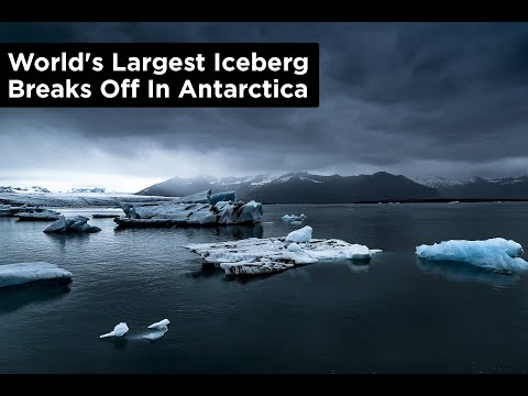World's Largest Iceberg Breaks Off In Antarctica