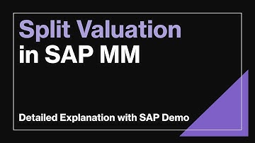 Split Valuation in SAP MM | Complete End-to-End Tutorial with Real-Time Scenarios & SAP Demo