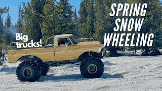 Winter Camp Snow Wheeling!