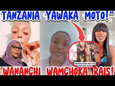 WATANZANIA WAPANGA MAANDAMANO MAKUBWA KUKATAA KURA ZA MWEZI WA KUMI