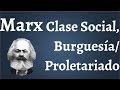 Marx, Clases Sociales; Burguesía y Proletariado