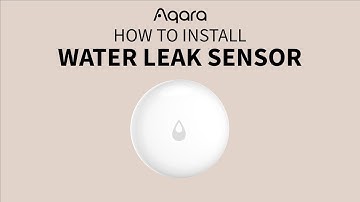 How to install Aqara Water Leak Sensor