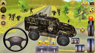 Police Special Operations Armored Vehicle Driving  - SWAT Officer Simulator - Android Gameplay screenshot 3