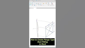 Revit HVAC | Duct Fitting Revit |  #shorts #revit #mep #hvac #ducting