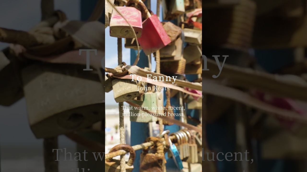 To Fanny · John Keats 