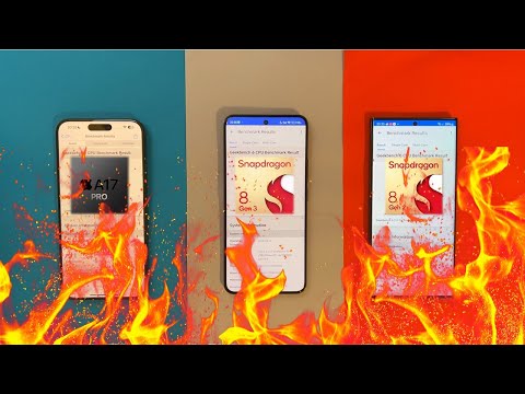 iPhone 15 Pro vs Xiaomi 14 Pro vs S23 Ultra: A17Pro vs 8Gen3 vs 8Gen2 Cross Platform Tests!