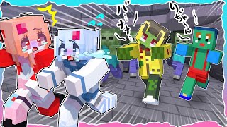 🍒ゾンビだらけの世界でマインクラフト🧟逃げろ❣【まいくら