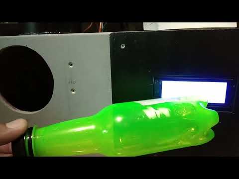 Pet bottle project using arduino nano demo