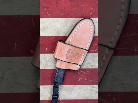 A Tiny Custom Fixed Blade Knife.    