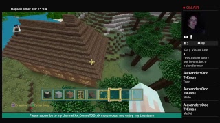 Minecraft Gameplay ( ticci toby cosplay well parts of it)