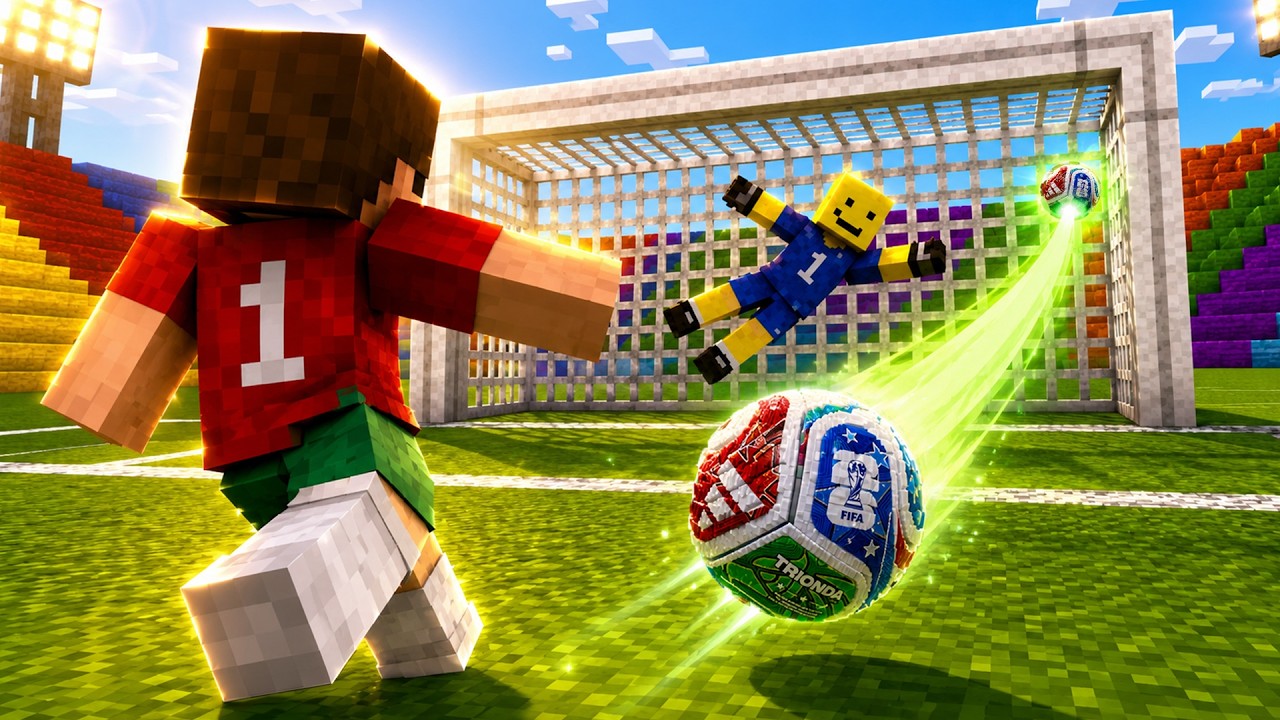 Jak stworzyłem PIŁKĘ NOŻNĄ w MINECRAFT
