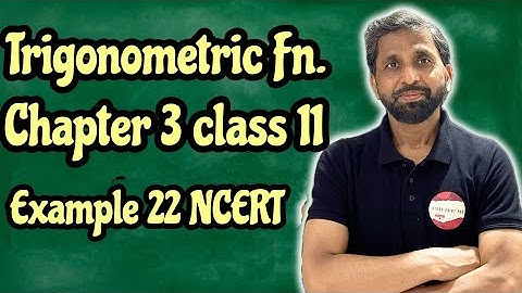 Example 22 chapter 3 maths class 11 NCERT @StudyPointPro