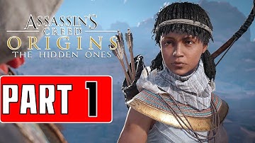 AC ORIGINS THE HIDDEN ONES DLC Gameplay Walkthrough Part 1 - No Commentary
