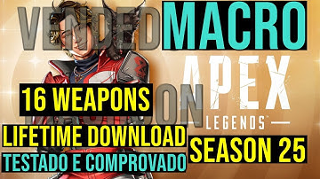 MACRO APEX LEGENDS SEASON 25 - MOUSES RAZER SYNAPSE 3